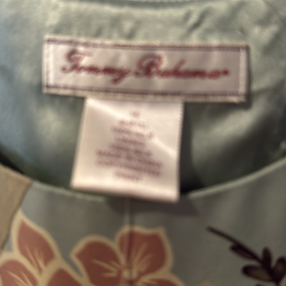 NEW fab Tommy Bahama Creamy 100% silk shift dress - ideal wedding apparel S 14 - Picture 4 of 5